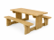 Mesa de pícnic de madera tratada Navic